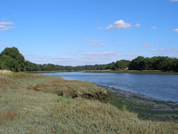 River Hamble viewed from Botley